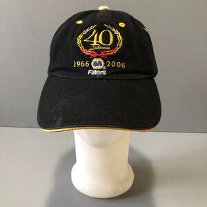 BLACK EMBROIDERED NAPA FILTERS 40 YEARS BASEBALL HAT CAP ADJUSTABLE